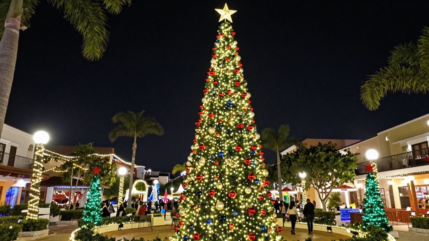San José del Cabo Christmas tree lighting ceremony.