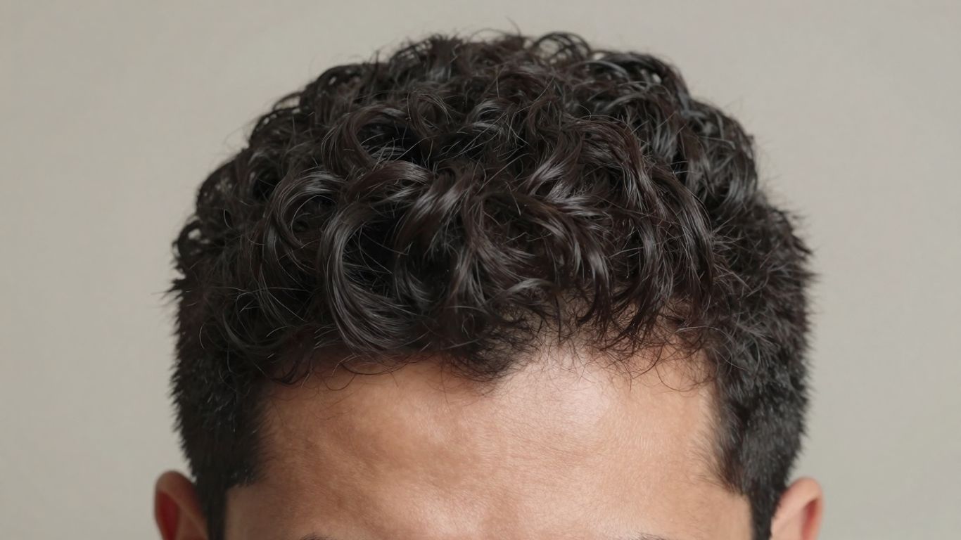 Person with thicker, healthier hair after using Nutrafol.
