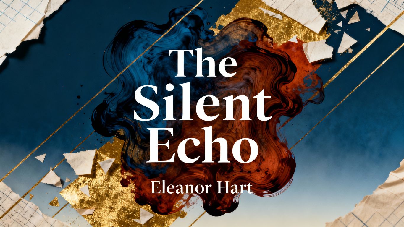 Bold literary fiction book cover with expressive typography and art.