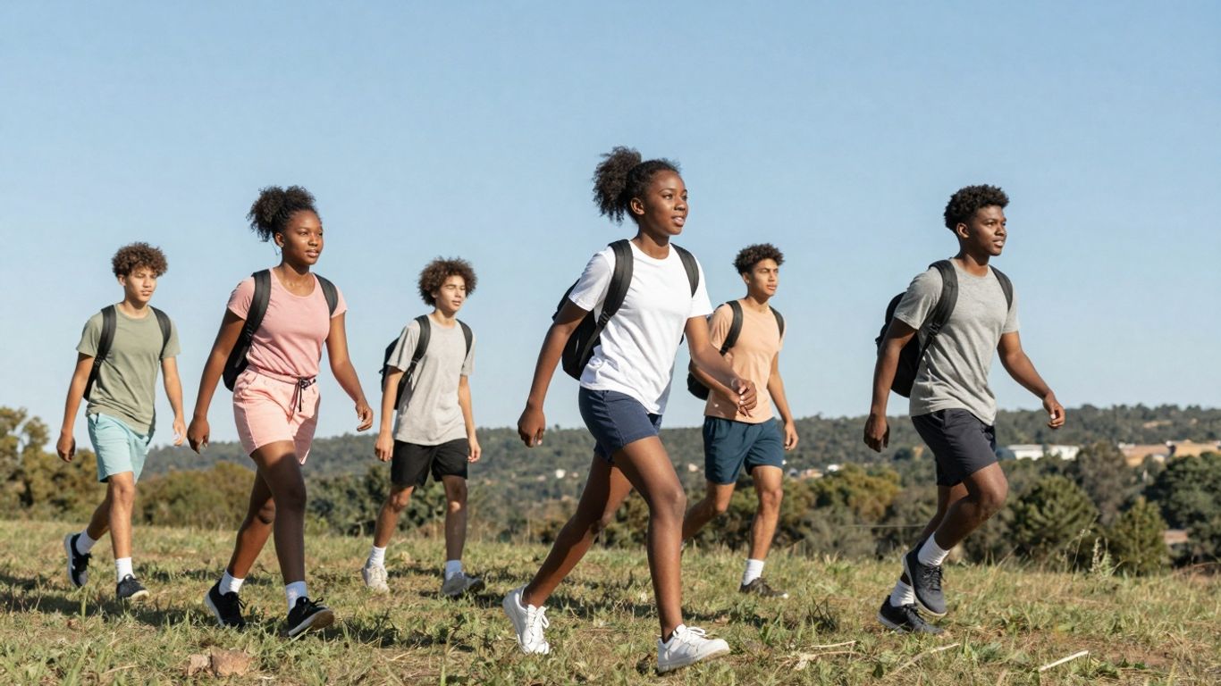 Studenci AWF Kraków podczas zajęć rekreacyjnych.