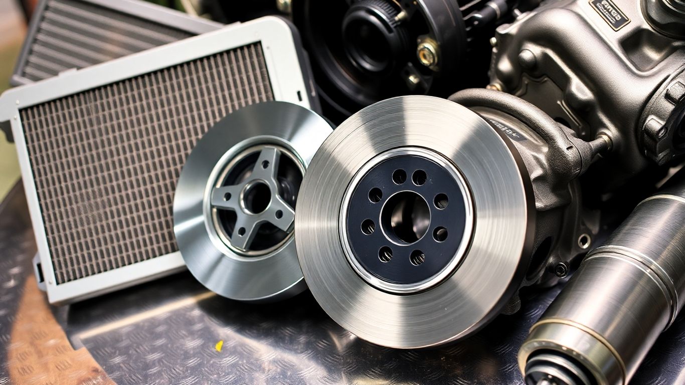 Collection of new Mitsubishi car parts