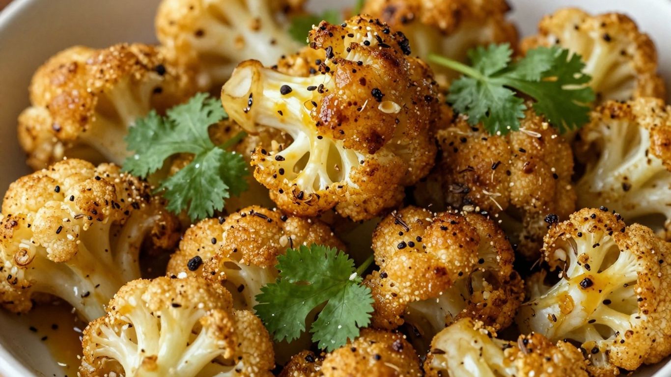 Flavorful Indian Roasted Cauliflower Recipe