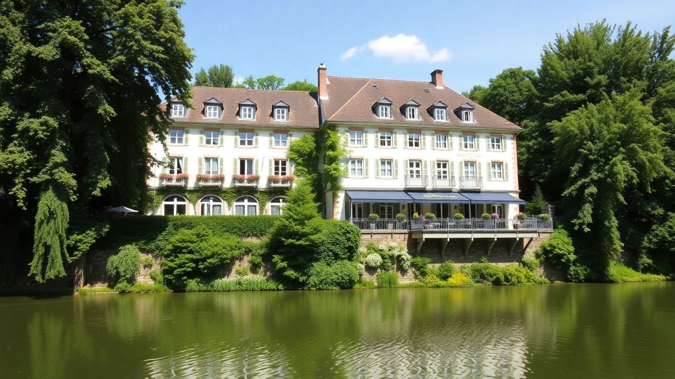 Charmantes Hotel am Neckar in Neuenheim