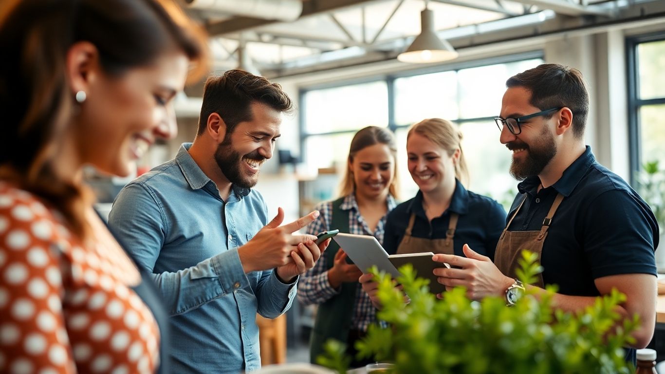 Australian entrepreneurs in action, achieving success.