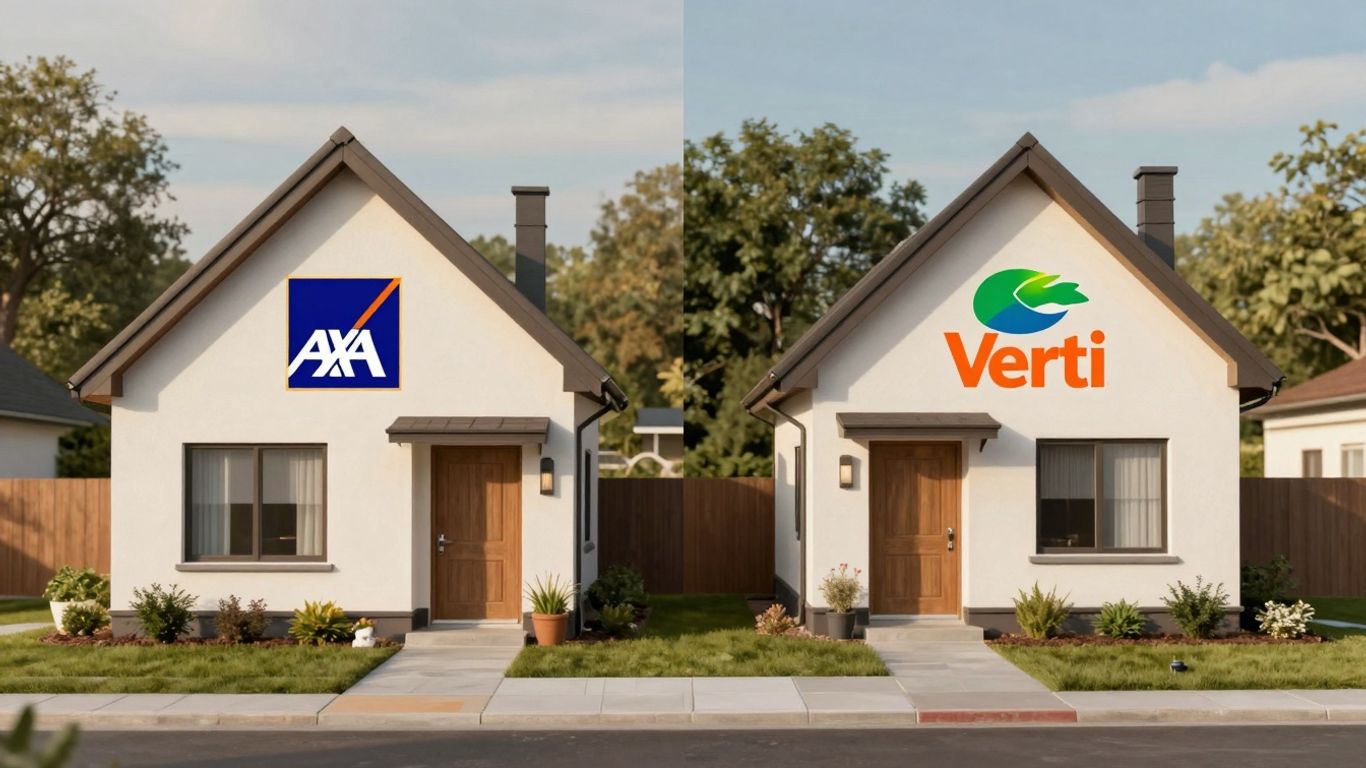 Comparativa de seguros de hogar AXA y Verti.