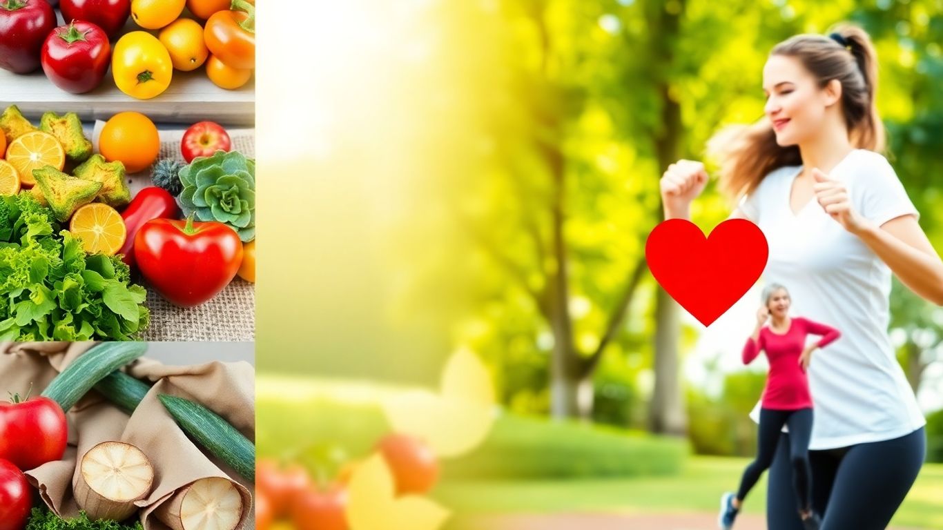Healthy lifestyle choices for a strong heart.