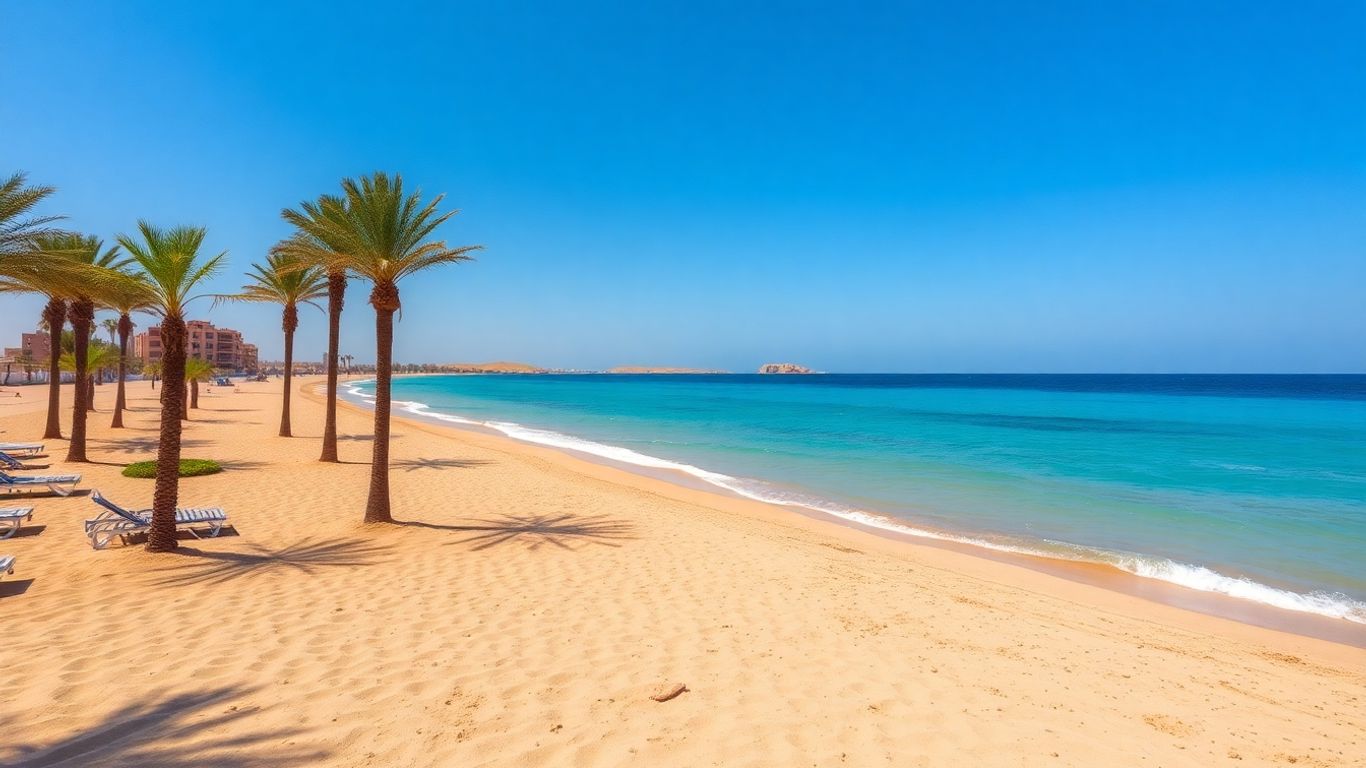 Budget-friendly beach resort in Sharm El Sheikh.