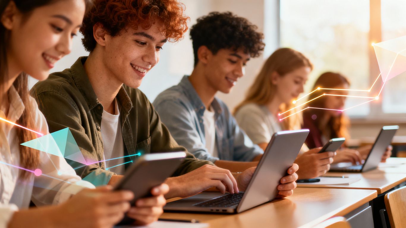 uSchool elearning platform success and student engagement.