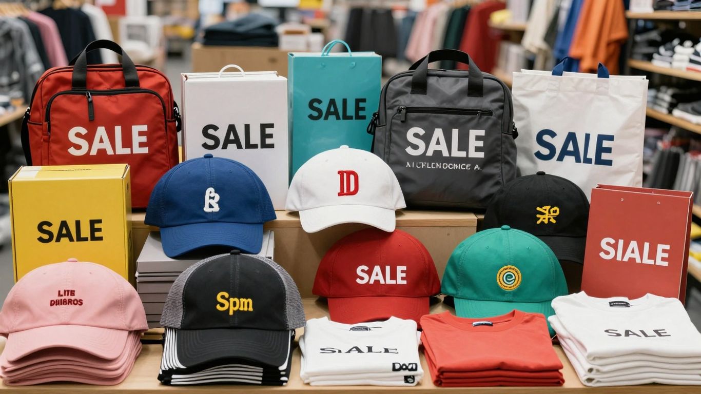 İndirimli ürünler ve hediye paketi görseli.