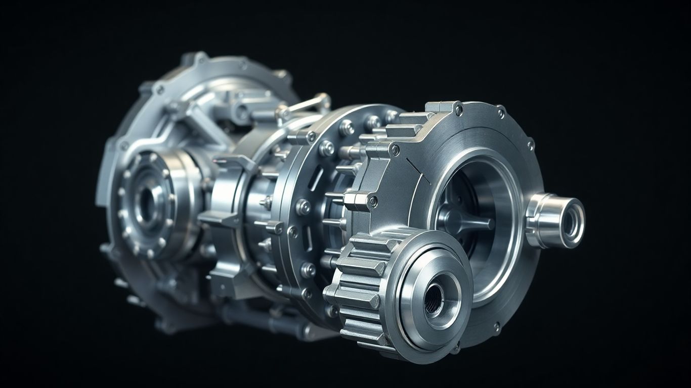 Gearbox and torque converter assembly