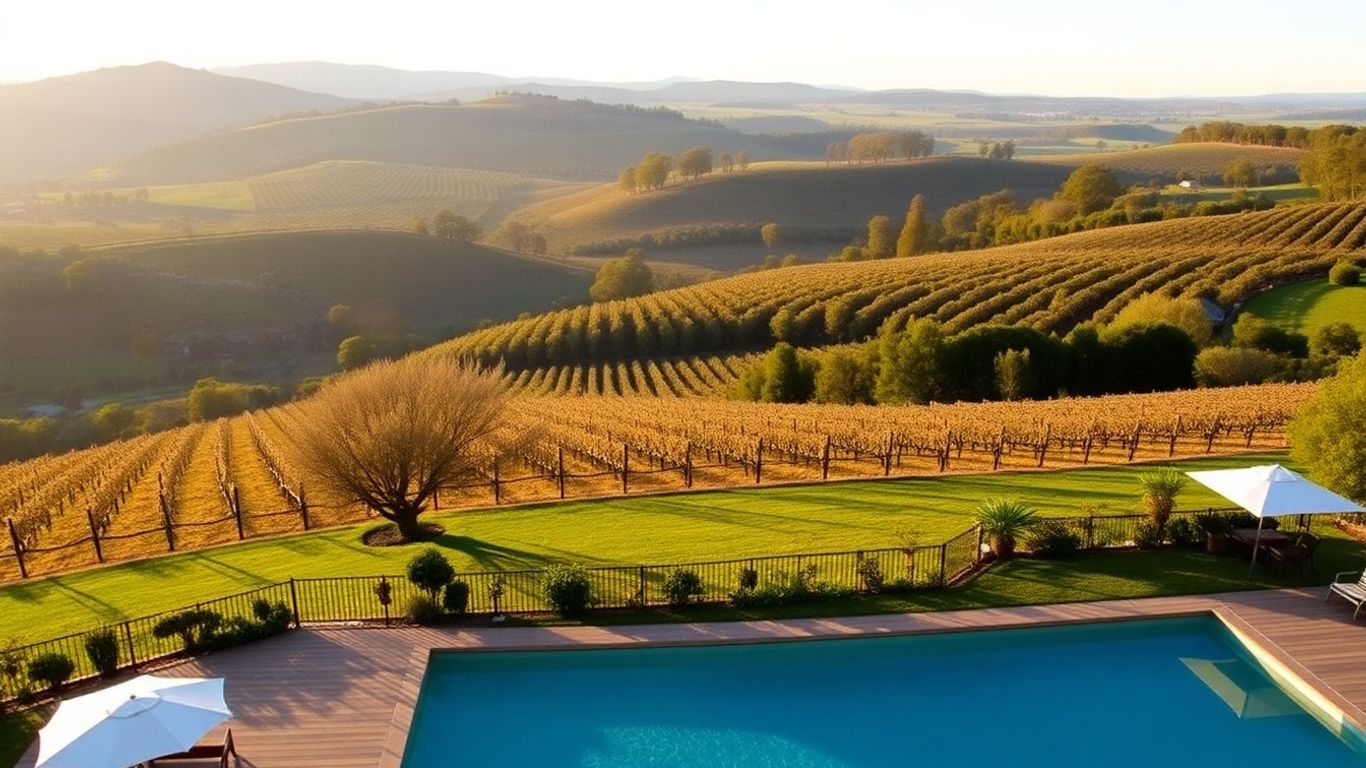 Elysia Retreat Hunter Valley landscape