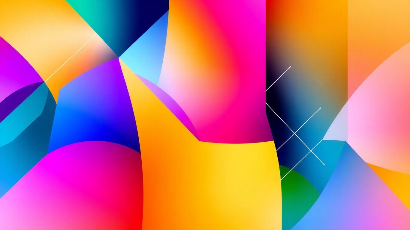 Abstract geometric shapes and patterns