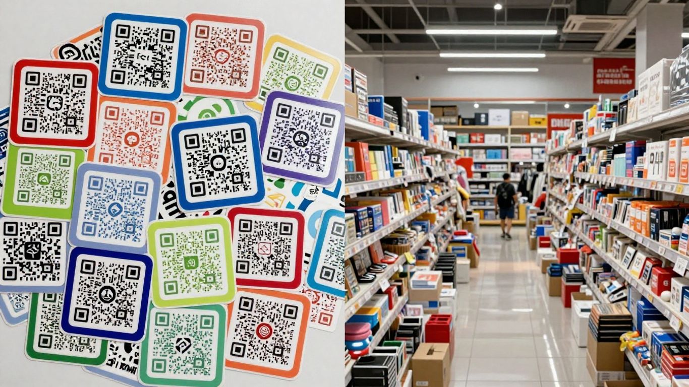 QR Code Stickers vs Amazon: Marketplace vs Specialist Guide