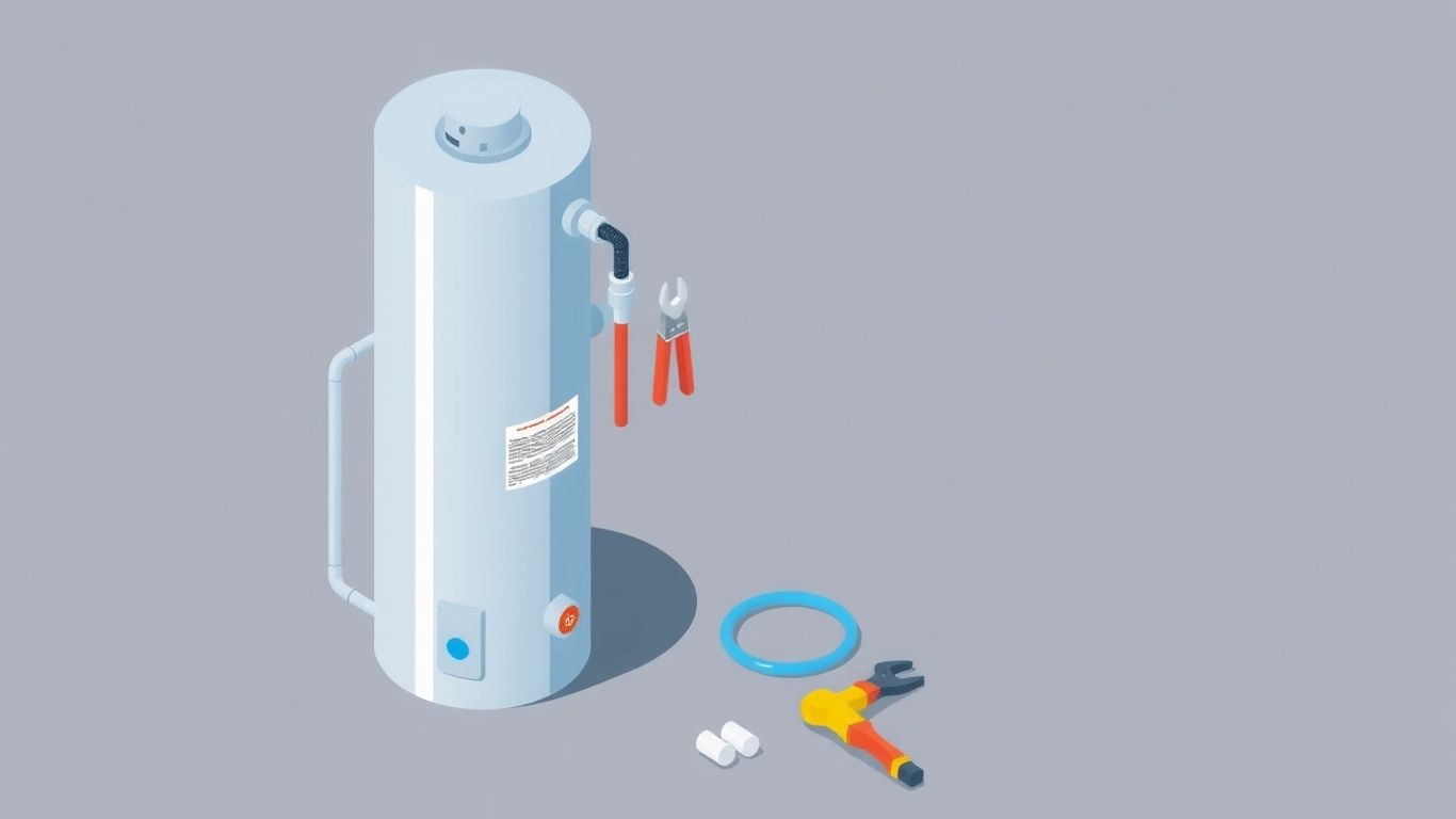 DIY water heater repair illustration