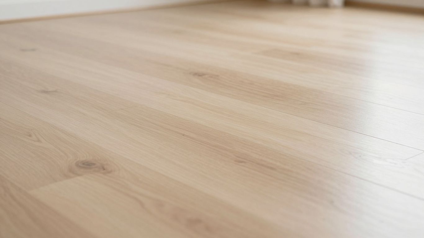 Interior floor with subtle epoxy gloss finish