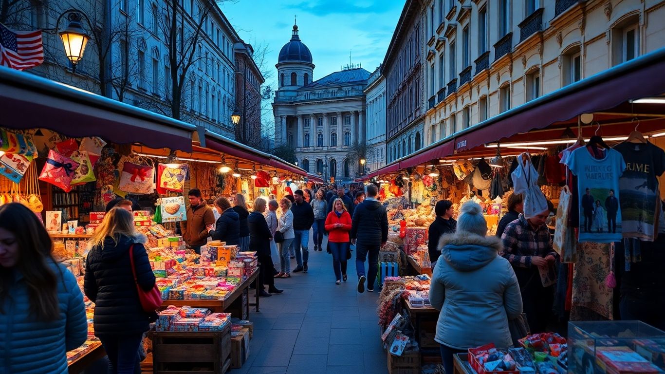 Biranje originalnih poklona na ulici Beograda, 2025. godine.