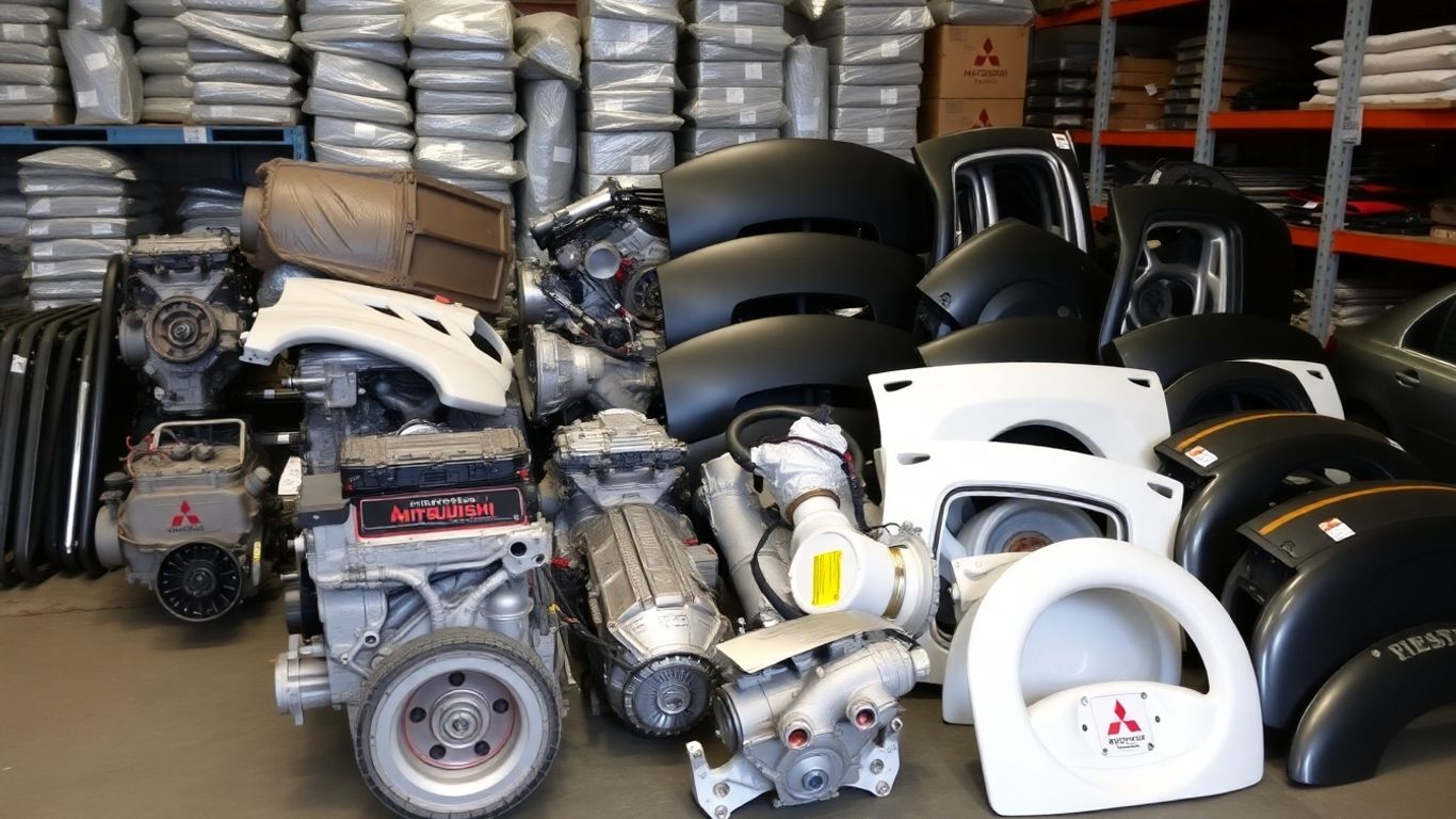 Mitsubishi parts and spares available in Australia