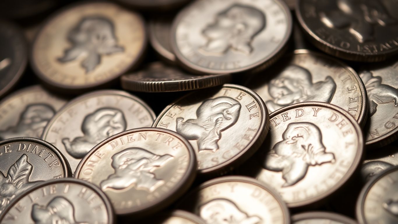 Collection of vintage mercury dimes