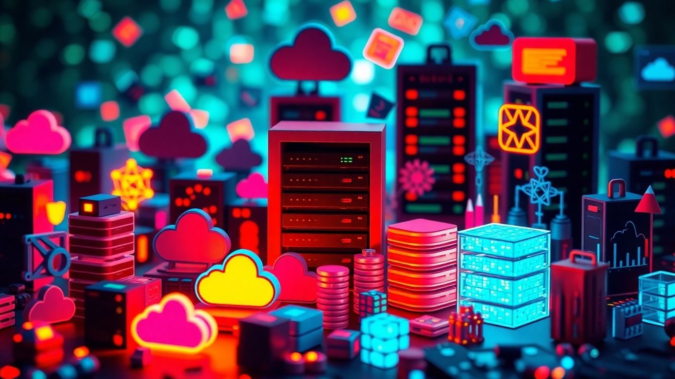 Database icons and abstract data structures