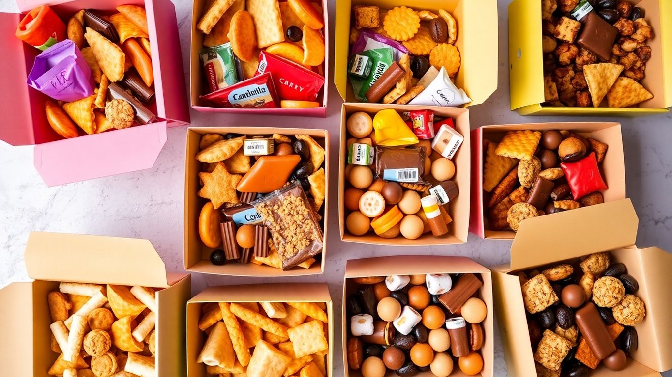 กล่องขนมสุดฮิตหลากหลายแบบ จัดเต็ม อิ่มอร่อย