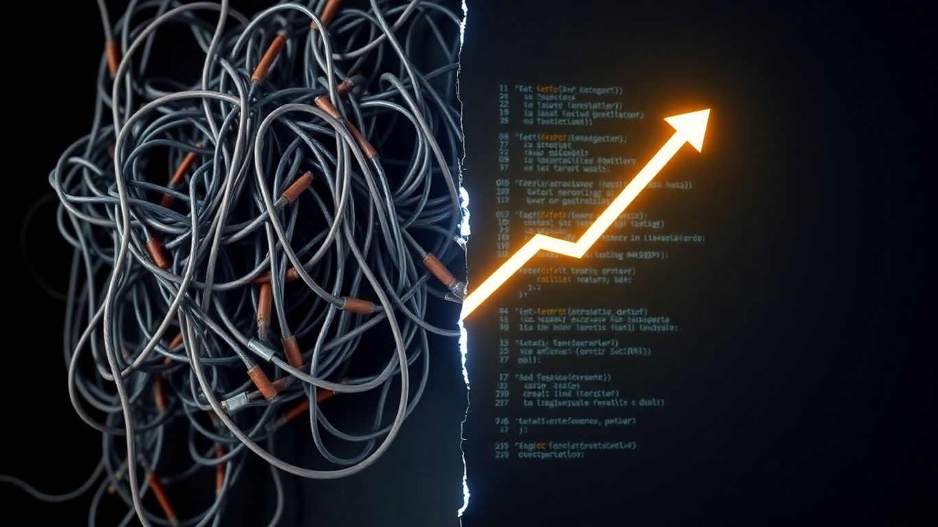 Clean code and design leading to improved search rankings.