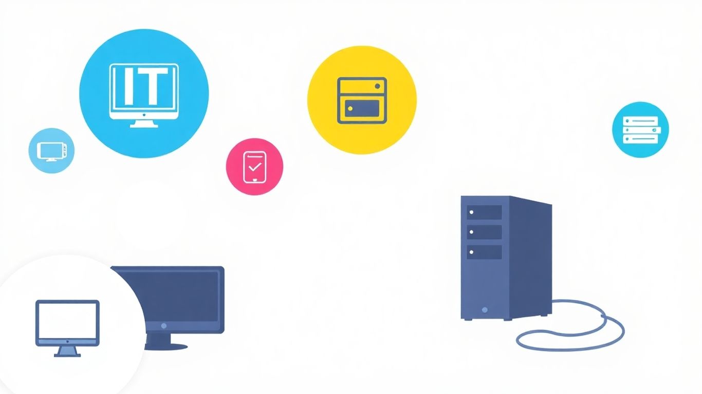 IT support infographic for small businesses.