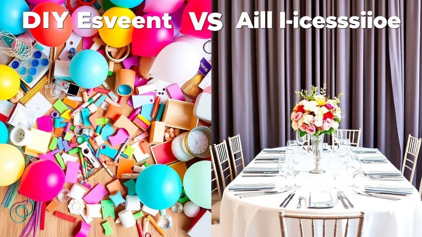 DIY vs All-Inclusive Event Comparison