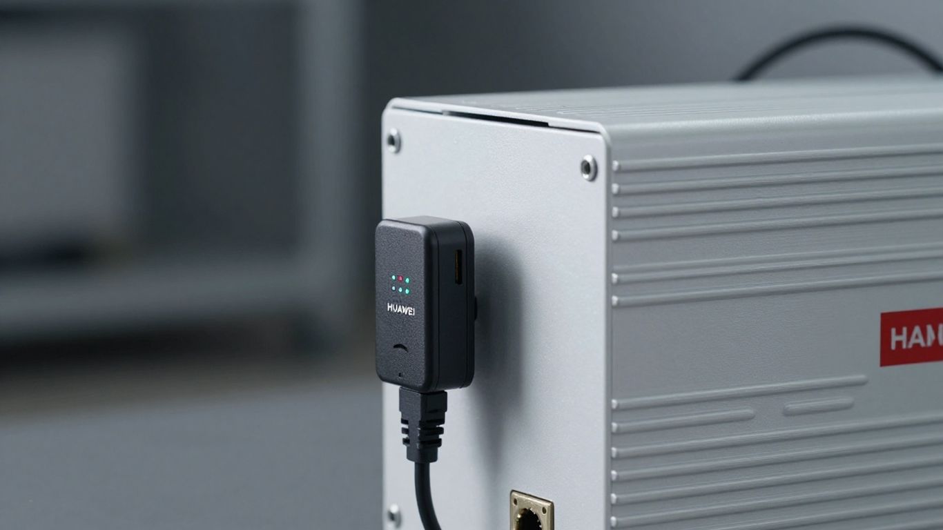 Huawei Smart Dongle connecté à un onduleur