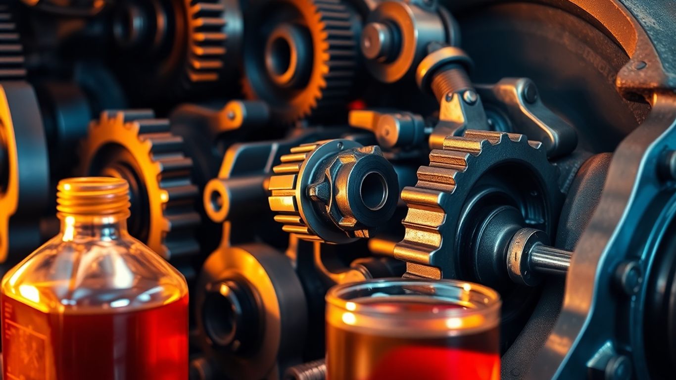 4WD and AWD transmission parts and fluid.