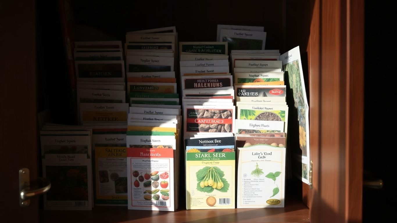 Samen richtig lagern im Winter