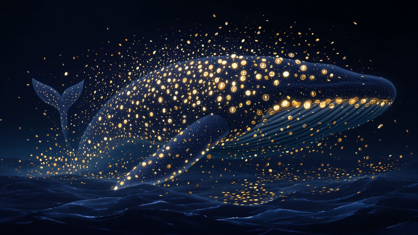 Ethereum whale emerges, moving millions of ETH coins.