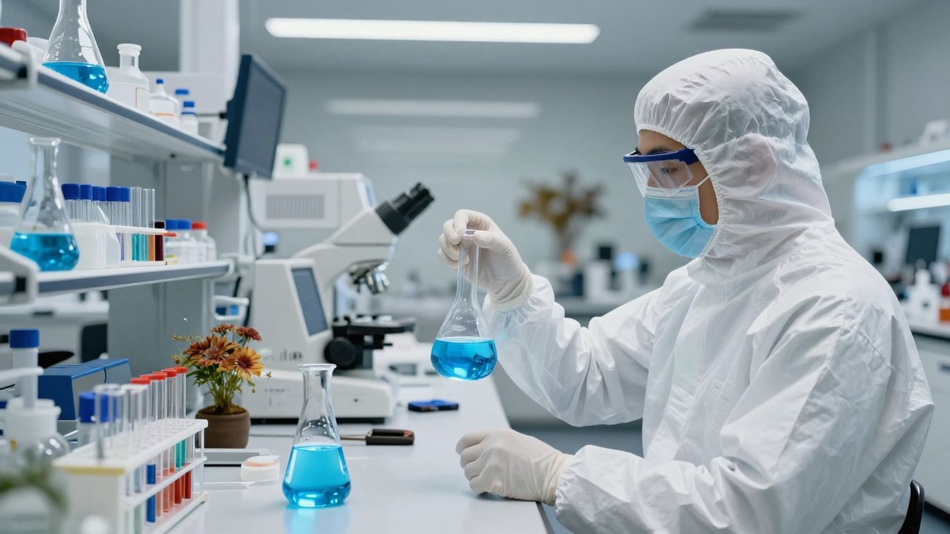 GenAqua's innovative water technology in a modern lab.