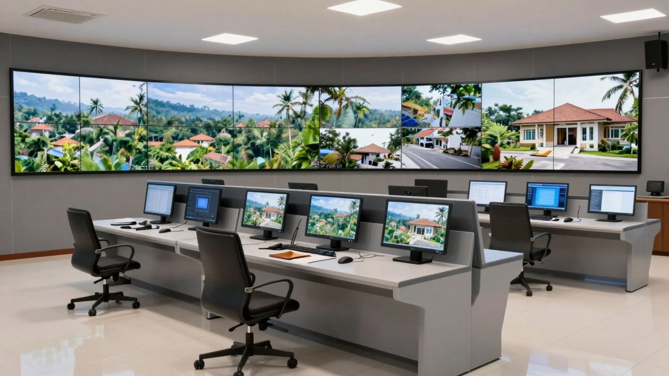 Business security technology in Bali