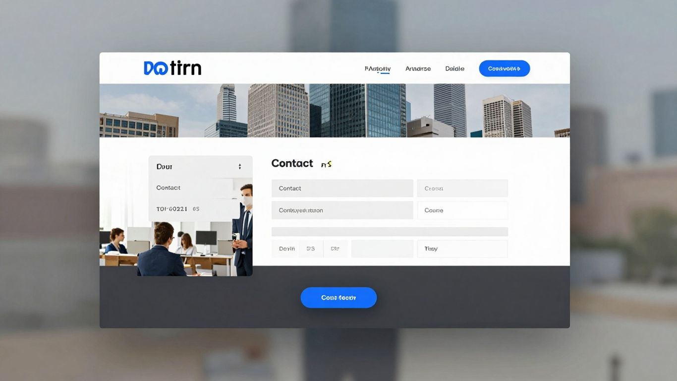 KeySmart contact page design with call to action.