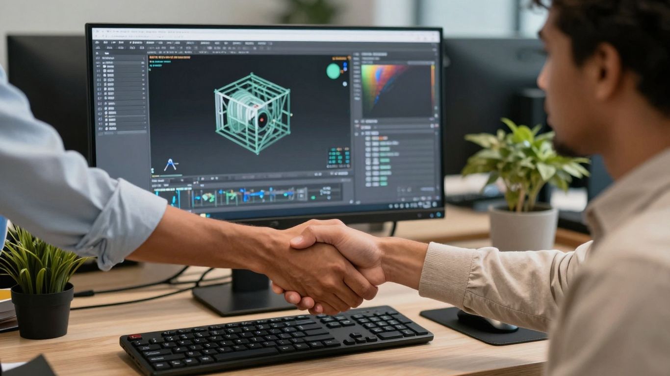 SolidWorks VAR partnership and 3D CAD models.