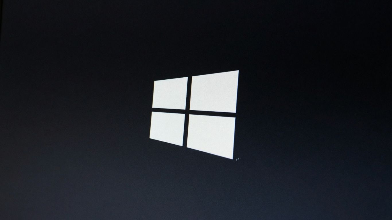 Pantalla de Windows 10 Pro con logo.
