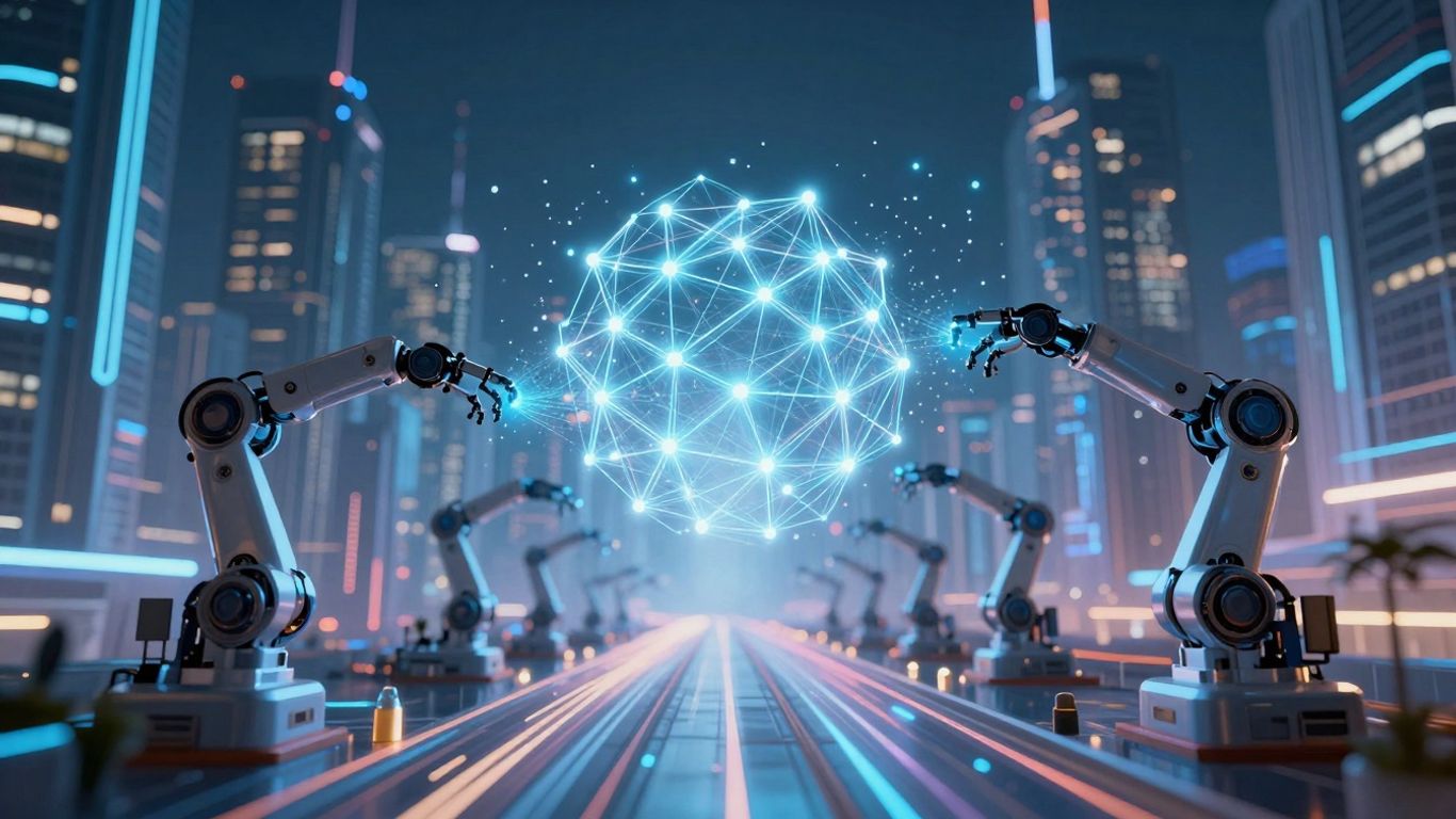 AI marketing automation growth infographic