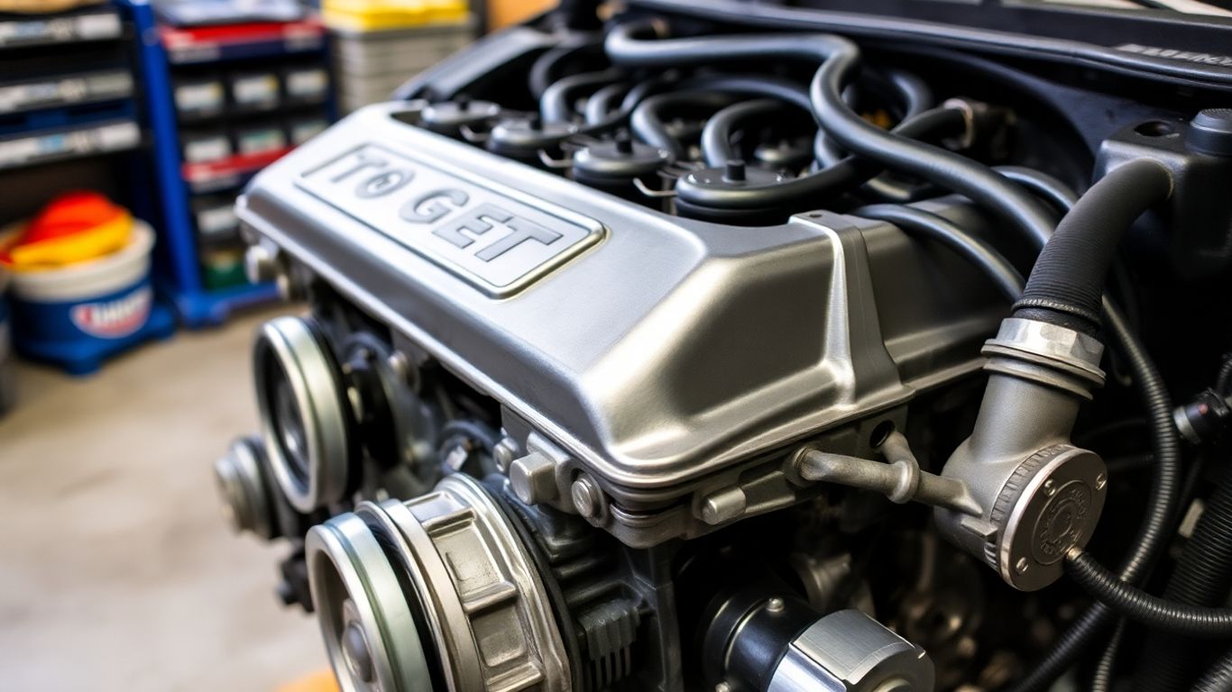 Toyota Corolla Sportivo engine close-up