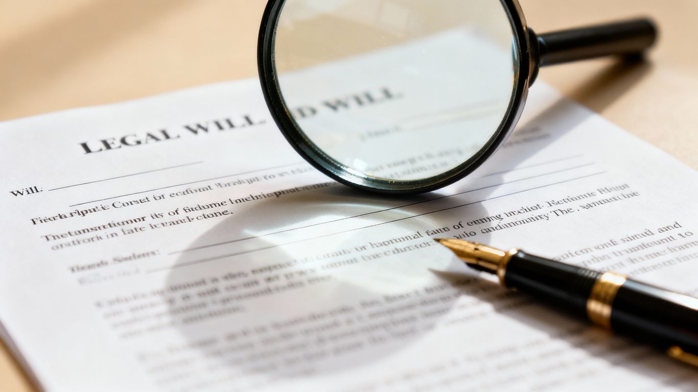 Will document with a pen and magnifying glass.