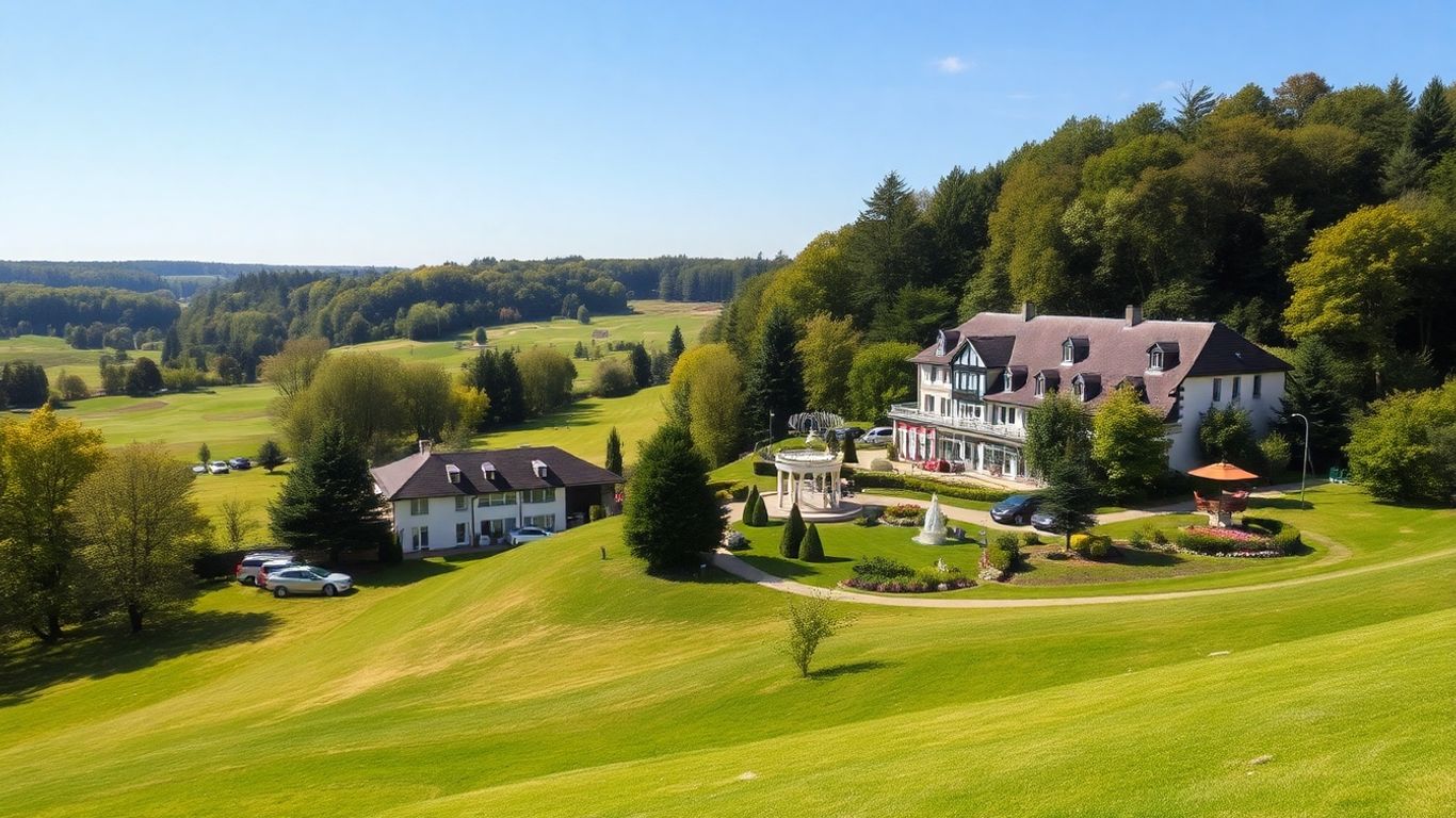 Hotel in Hubbelrath mit Golfplatz und Natur