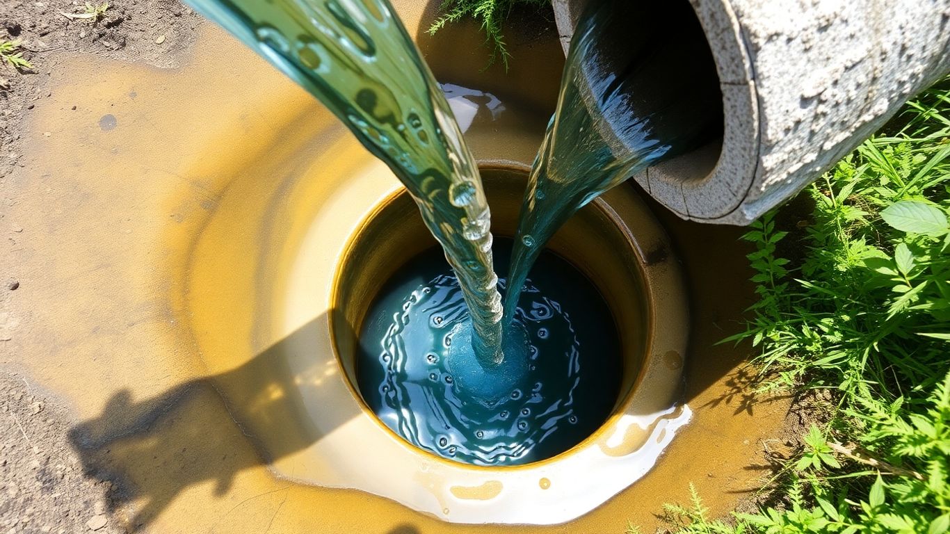 Wellhead sealed to protect groundwater quality.