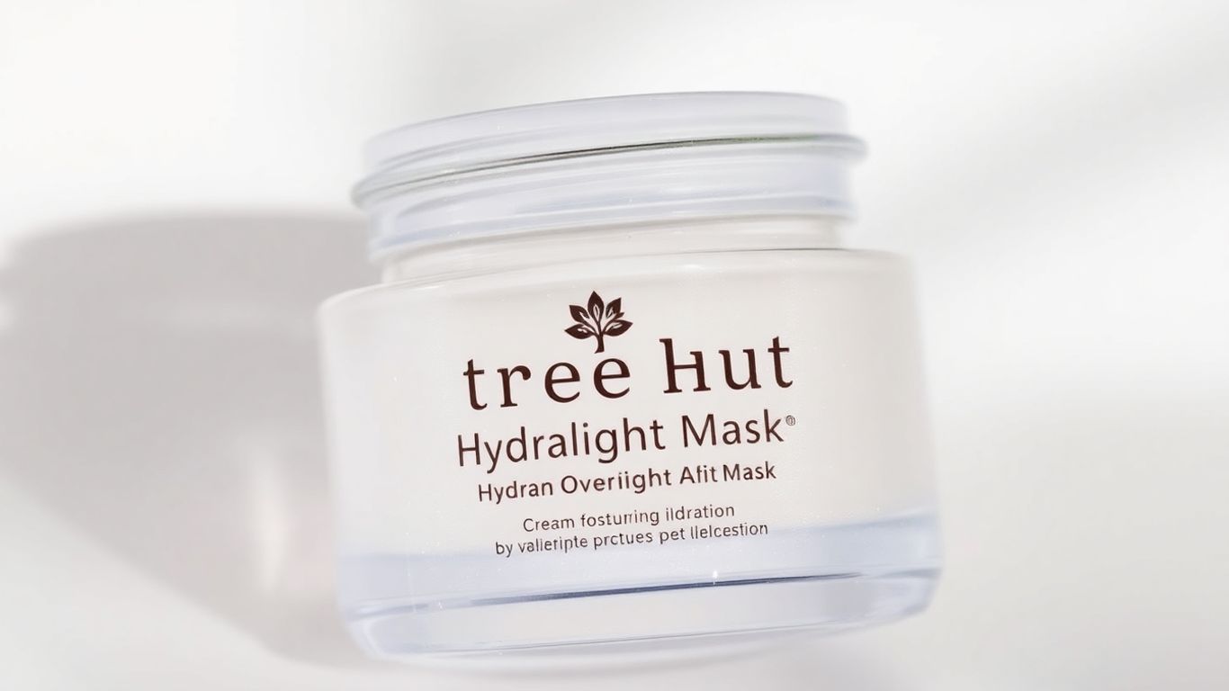 Tree Hut Hydrating Overnight Mask jar