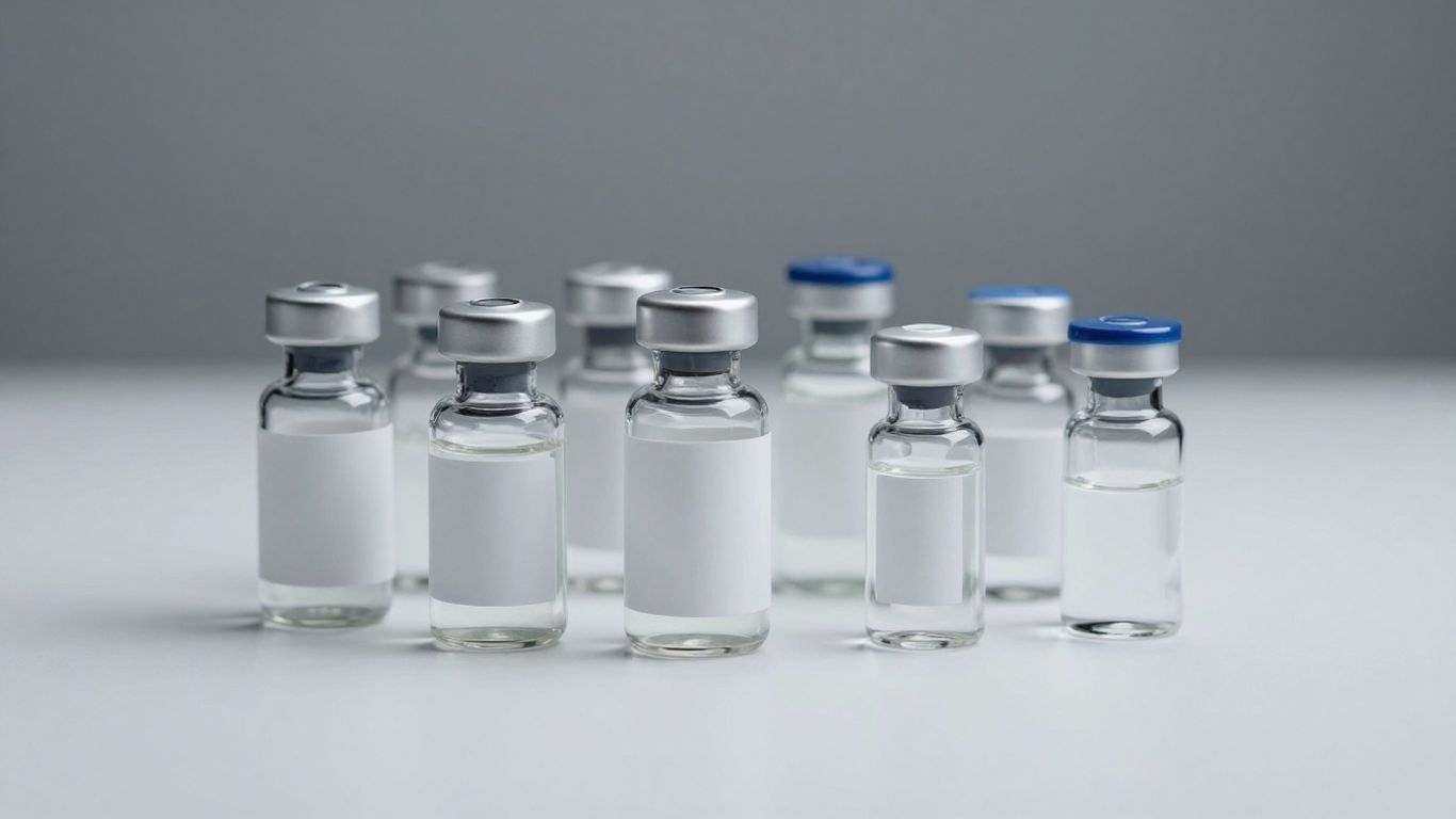 SARMs bottles and vials