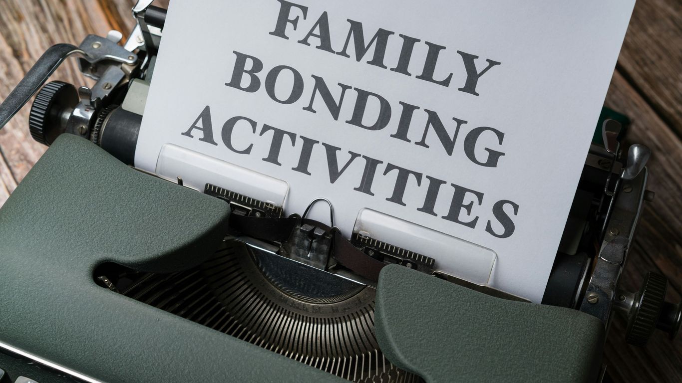 a close up of a typewriter with a paper on it