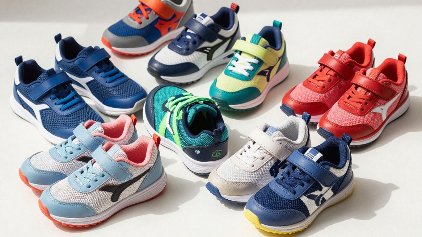 Adidasi copii Sportisimo colorati si variati.