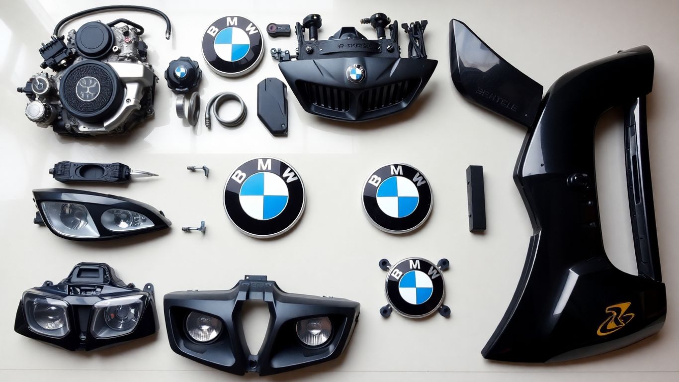 BMW spare parts collection