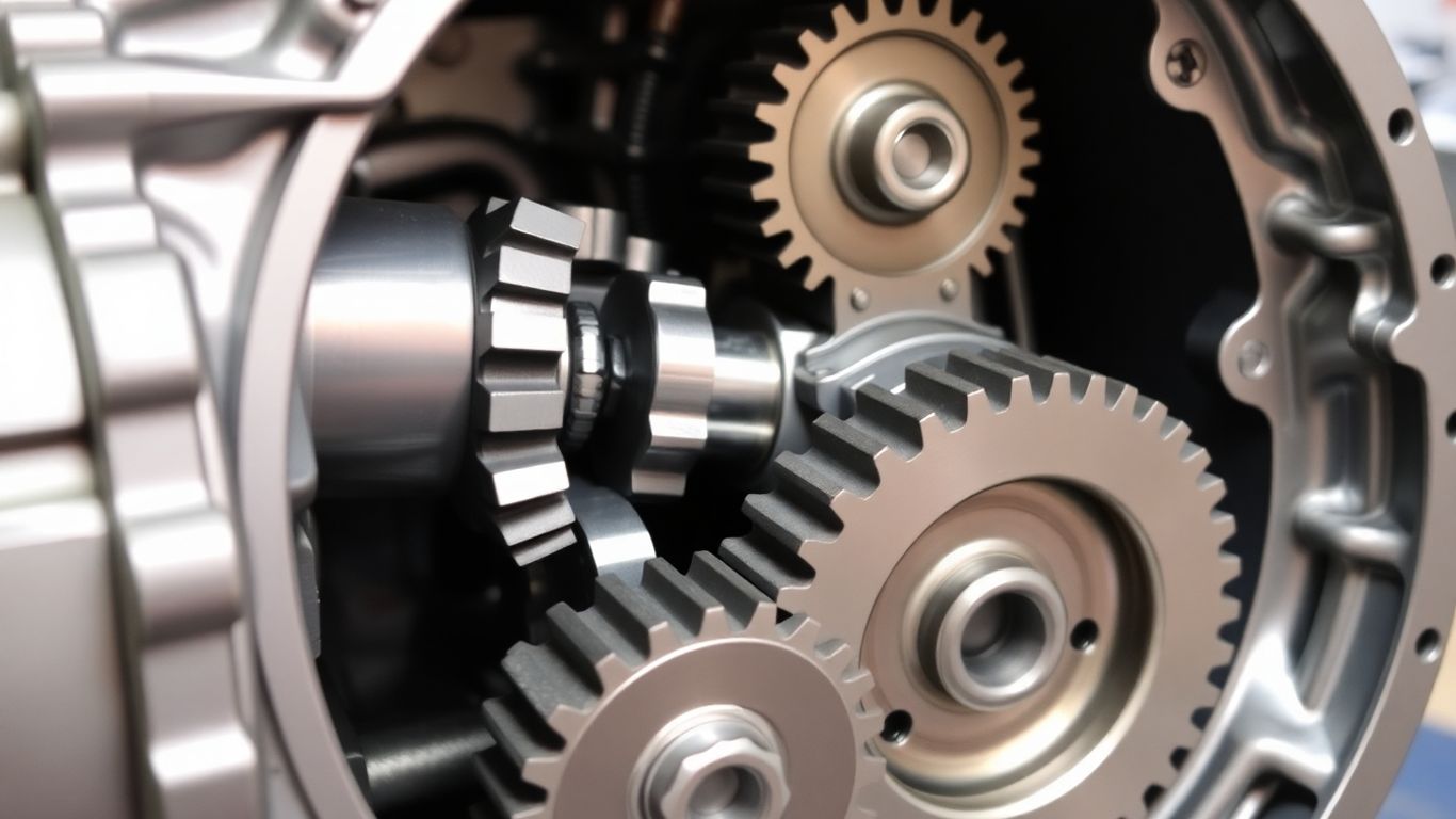 Nissan used transmission with visible gears