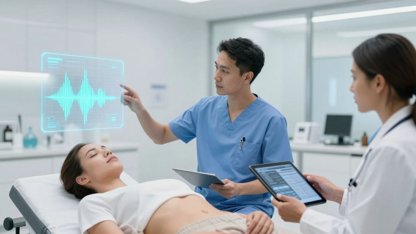Dermatology clinic using AI for operational efficiency.