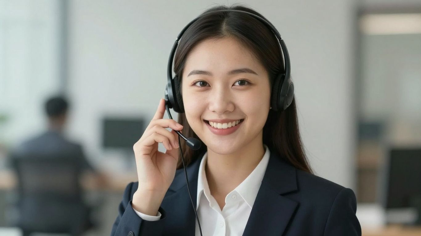 Fidelity NetBenefits customer service representative assisting a client.