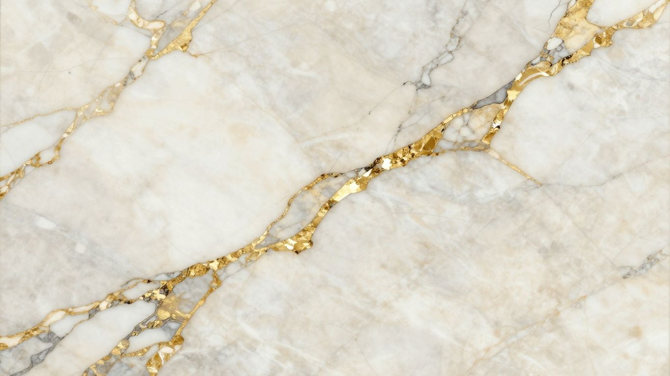 Calacatta Gold marble slab sketch